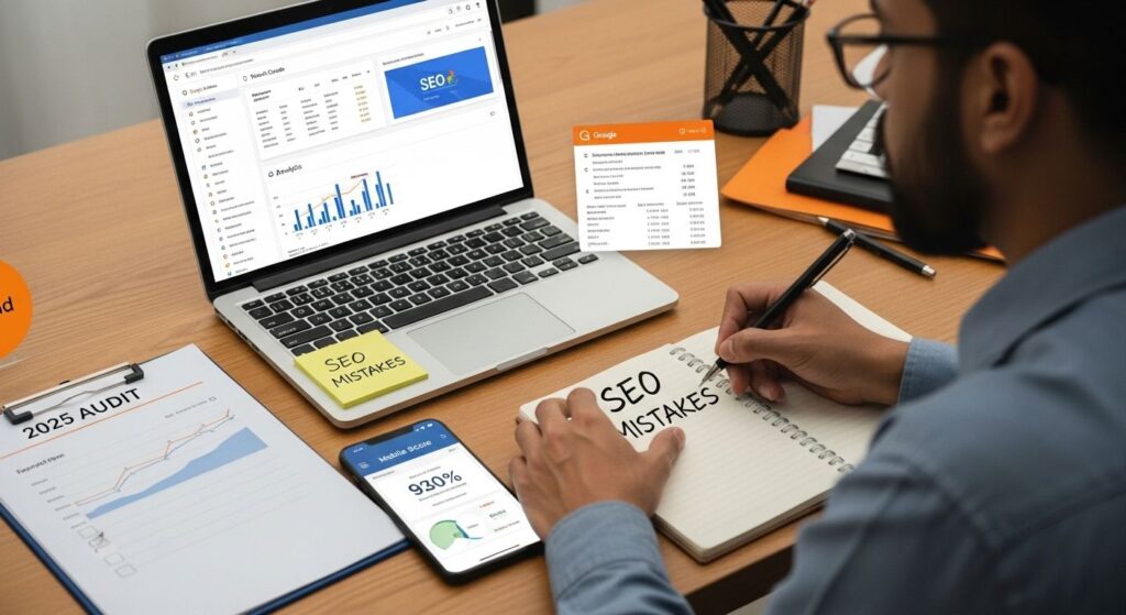 seo audit mistakes