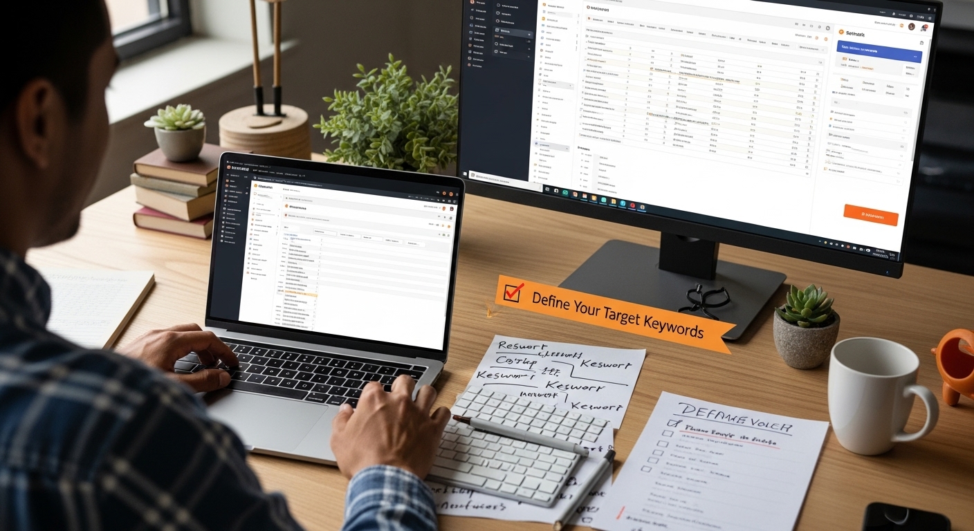 track keyword rankings dashboard