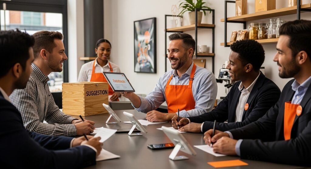 customer feedback, local business, communication