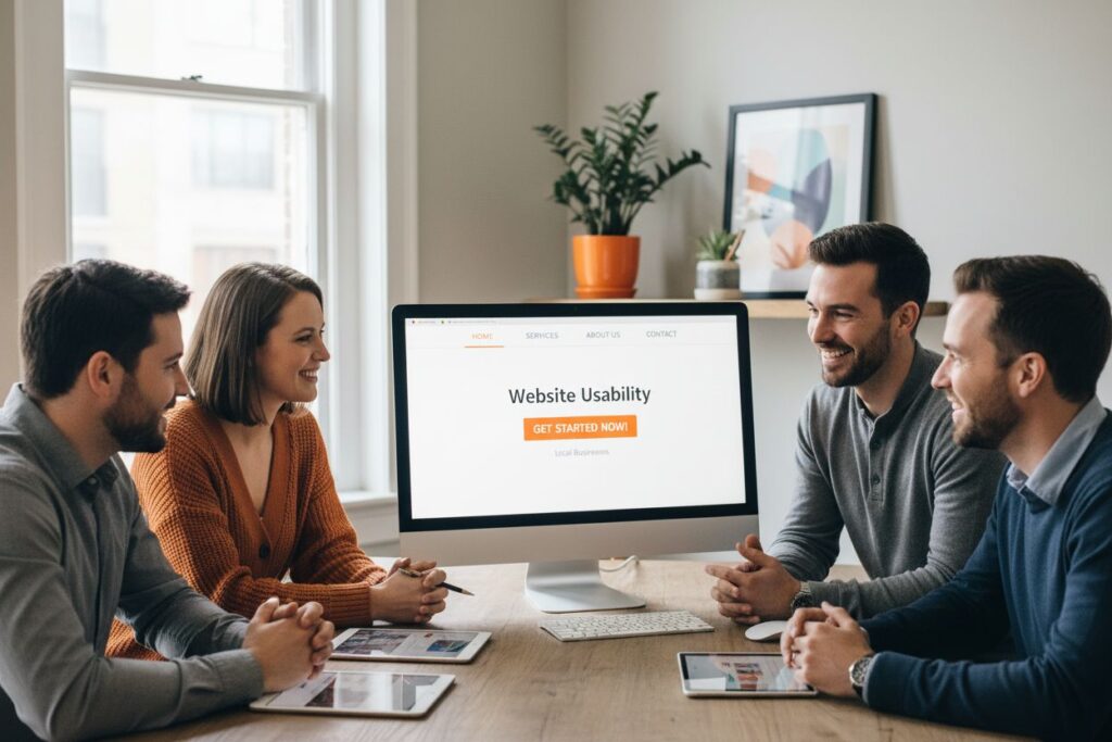 website usability local business