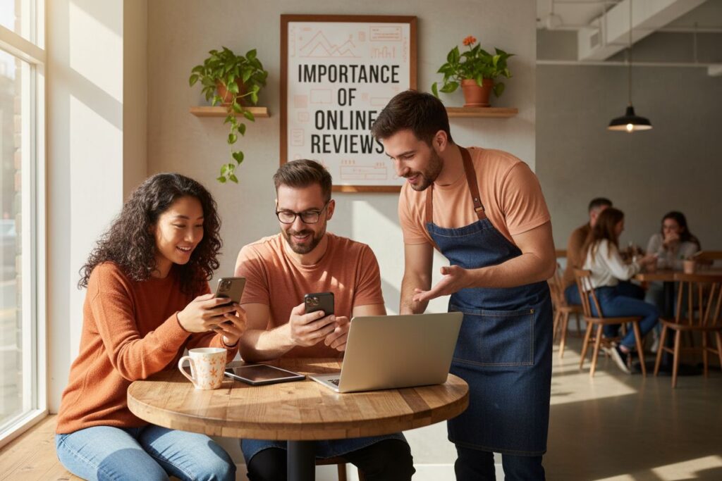 online reviews, business credibility