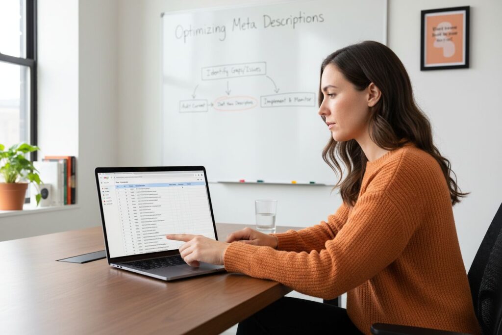 meta description audit process